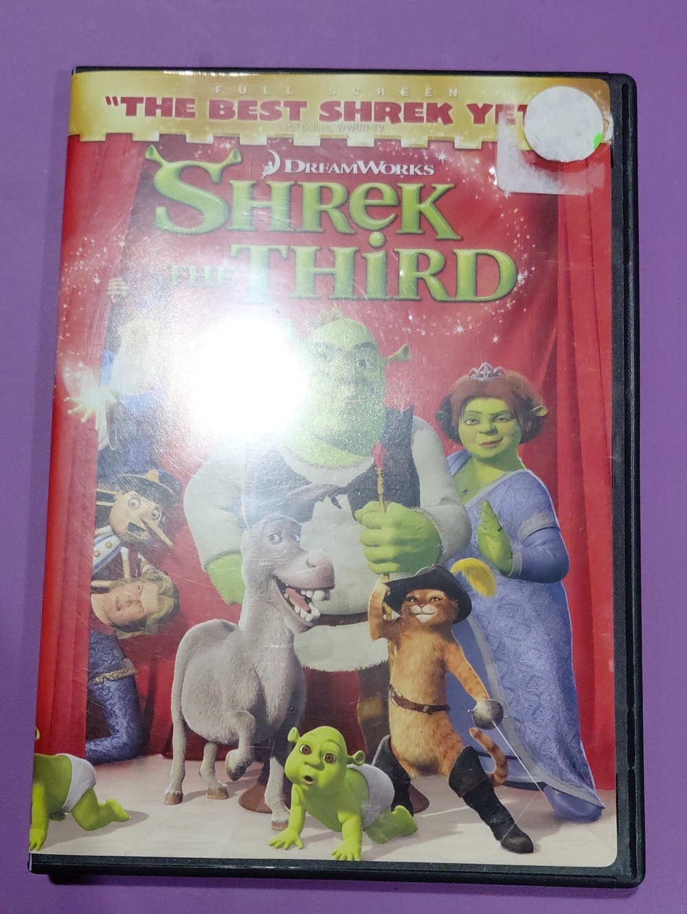 5/$10 DreamWorks Shrek the Third DVD